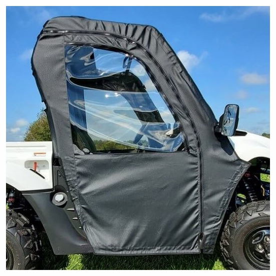3 Star Black Soft Full Doors - 2018-23 Kymco UXV 700