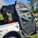 3 Star Black Soft Full Doors - 2018-23 Kymco UXV 700