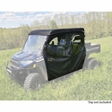 3 Star Black Soft Full Doors - 2019-25 Polaris Ranger Crew 1000, XP 1000