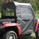 3 Star Black Soft Full Doors and Rear Window - 2006-11 Arctic Cat Prowler w/ Square Bars