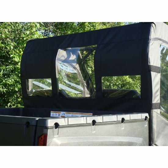 3 Star Black Soft Full Doors and Rear Window - 2009-14 Full Size Polaris Ranger XP 700, XP 800 - alt image 3