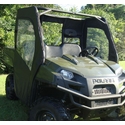 3 Star Black Soft Full Doors and Rear Window - 2009-14 Full Size Polaris Ranger XP 700, XP 800