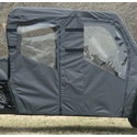 3 Star Black Soft Full Doors and Rear Window - 2010-14 Full Size Polaris Ranger 800 Crew, 2016-24 Crew 570-6