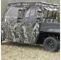 3 Star Black Soft Full Doors and Rear Window - 2011-14 Mid Size Polaris Ranger 500, 570 Crew