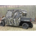 3 Star Black Soft Full Doors and Rear Window - 2011-14 Mid Size Polaris Ranger 500, 570 Crew