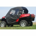 3 Star Black Soft Full Doors and Rear Window - 2011-20 Can Am Commander