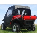 3 Star Black Soft Full Doors and Rear Window - 2011-20 Can Am Commander