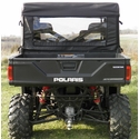 3 Star Black Soft Full Doors and Rear Window - 2014-20 Full Size Polaris Ranger Crew w/ Pro-Fit Cage