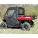 3 Star Black Soft Full Doors and Rear Window - Can Am Defender