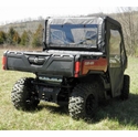 3 Star Black Soft Full Doors and Rear Window - Can Am Defender