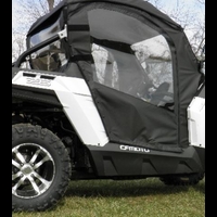 3 Star Black Soft Full Doors and Rear Window - CF Moto ZForce 600, 600EX
