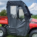 3 Star Black Soft Full Doors and Rear Window - Coleman Outfitter 400, Hisun HS 400
