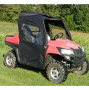 3 Star Black Soft Full Doors and Rear Window - Hisun HS 500, HS 700