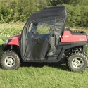 3 Star Black Soft Full Doors and Rear Window - Hisun HS 500, HS 700