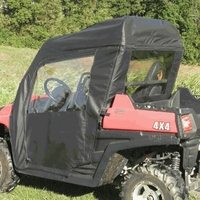 3 Star Black Soft Full Doors and Rear Window - Hisun HS 500, HS 700