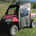 3 Star Black Soft Full Doors and Rear Window - Hisun HS 500, HS 700