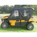 3 Star Black Soft Full Doors and Rear Window - Kawasaki Teryx4