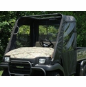 3 Star Black Soft Full Doors and Rear Window - Kawsaki Mule 3000, 3010
