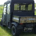3 Star Black Soft Full Doors and Rear Window - Kubota RTV 1140