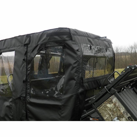 3 Star Black Soft Full Doors and Rear Window - Kubota RTV X1140 - alt image 2