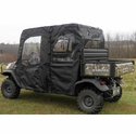 3 Star Black Soft Full Doors and Rear Window - Kubota RTV X1140
