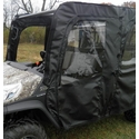 3 Star Black Soft Full Doors and Rear Window - Kubota RTV X1140