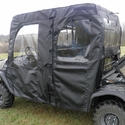 3 Star Black Soft Full Doors and Rear Window - Kubota RTV X1140