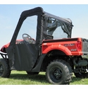 3 Star Black Soft Full Doors and Rear Window - Kymco UXV 500