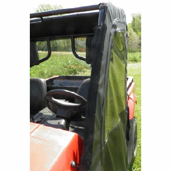 3 Star Black Soft Full Doors and Rear Window - Kymco UXV 500 - alt image 2