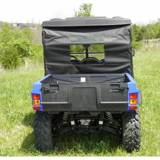 3 Star Black Soft Full Doors and Rear Window - Massimo MSU 500, 700 - alt image 1