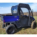 3 Star Black Soft Full Doors and Rear Window w/ Zippers - SSR Bison 200, 400