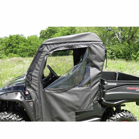 3 Star Black Soft Full Doors and Rear Window w/ Zippers, Top - Intimidator Classic 750, 1000, EV, Truck 1000 - alt image 1