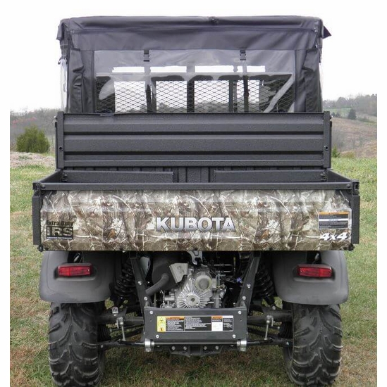 3 Star Black Soft Full Doors and Rear Window w/ Zippers, Top - Kubota RTV X1140 - alt image 7