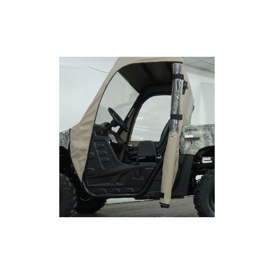 3 Star Black Soft Full Doors and Rear Window - Yamaha Rhino - alt image 0