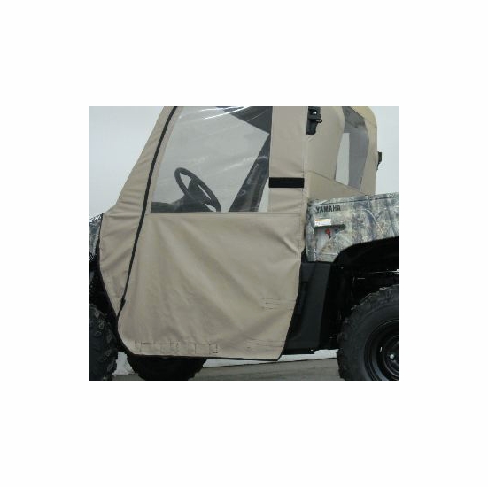 3 Star Black Soft Full Doors and Rear Window - Yamaha Rhino - alt image 1