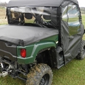 3 Star Black Soft Full Doors and Rear Window - Yamaha Viking 700