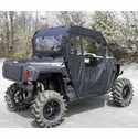 3 Star Black Soft Full Doors and Rear Window - Yamaha Wolverine