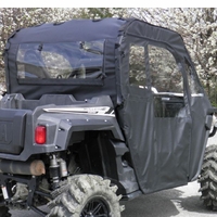3 Star Black Soft Full Doors and Rear Window - Yamaha Wolverine