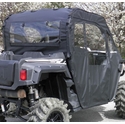 3 Star Black Soft Full Doors and Rear Window - Yamaha Wolverine