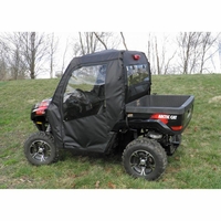 3 Star Black Soft Full Doors and Zippered Rear Window - 2015-17 Arctic Cat Prowler 550, 700, 1000
