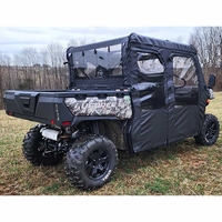 3 Star Black Soft Full Doors and Zippered Rear Window - CFMOTO UForce 1000 XL