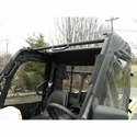 3 Star Black Soft Full Doors and Zippered Rear Window - Hisun HS 500, HS 700