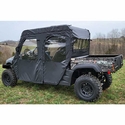 3 Star Black Soft Full Doors and Zippered Rear Window - Hisun HS 750 Crew