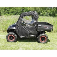 3 Star Black Soft Full Doors and Zippered Rear Window - Intimidator Classic 750, 1000, EV, Truck 1000