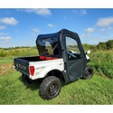 3 Star Black Soft Full Doors and Zippered Rear Window - Kymco UXV 500
