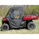 3 Star Black Soft Full Doors - Can Am Defender