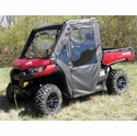3 Star Black Soft Full Doors - Can Am Defender