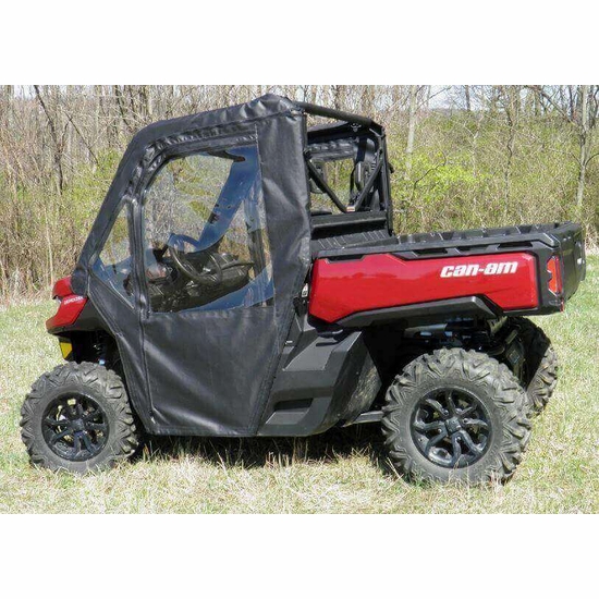 3 Star Black Soft Full Doors - Can Am Defender - alt image 7