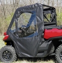 3 Star Black Soft Full Doors - Can Am Defender
