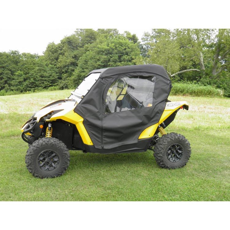 Can Am Maverick 2 seat models Black 3 Star Soft Full Door Set